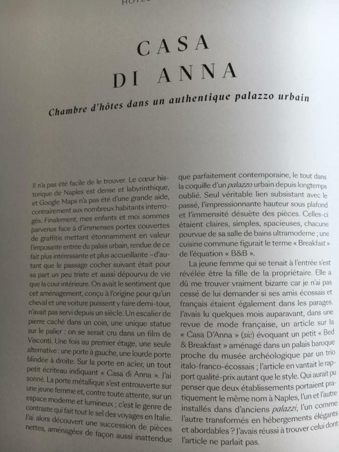 Bed & Breakfast A Casa Di Anna Napels